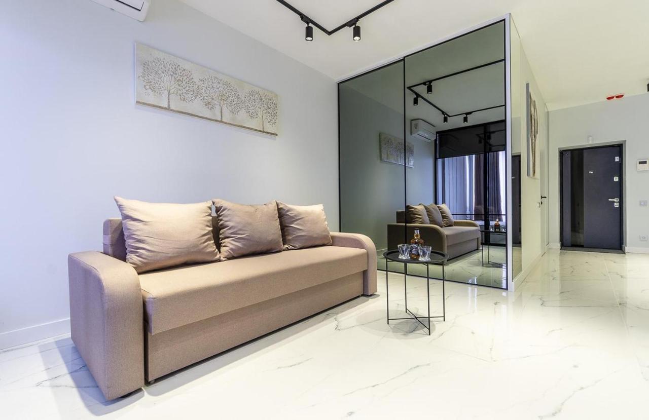 Fashionable Apartments. Smartplaza Metro Minskaya. Obolon Kiev Exteriör bild